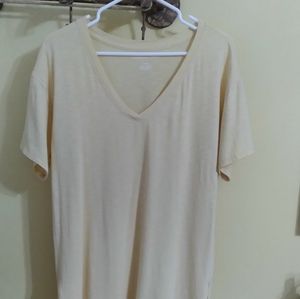 American Eagle Outfitters V-Neck Oversized Tee EUC